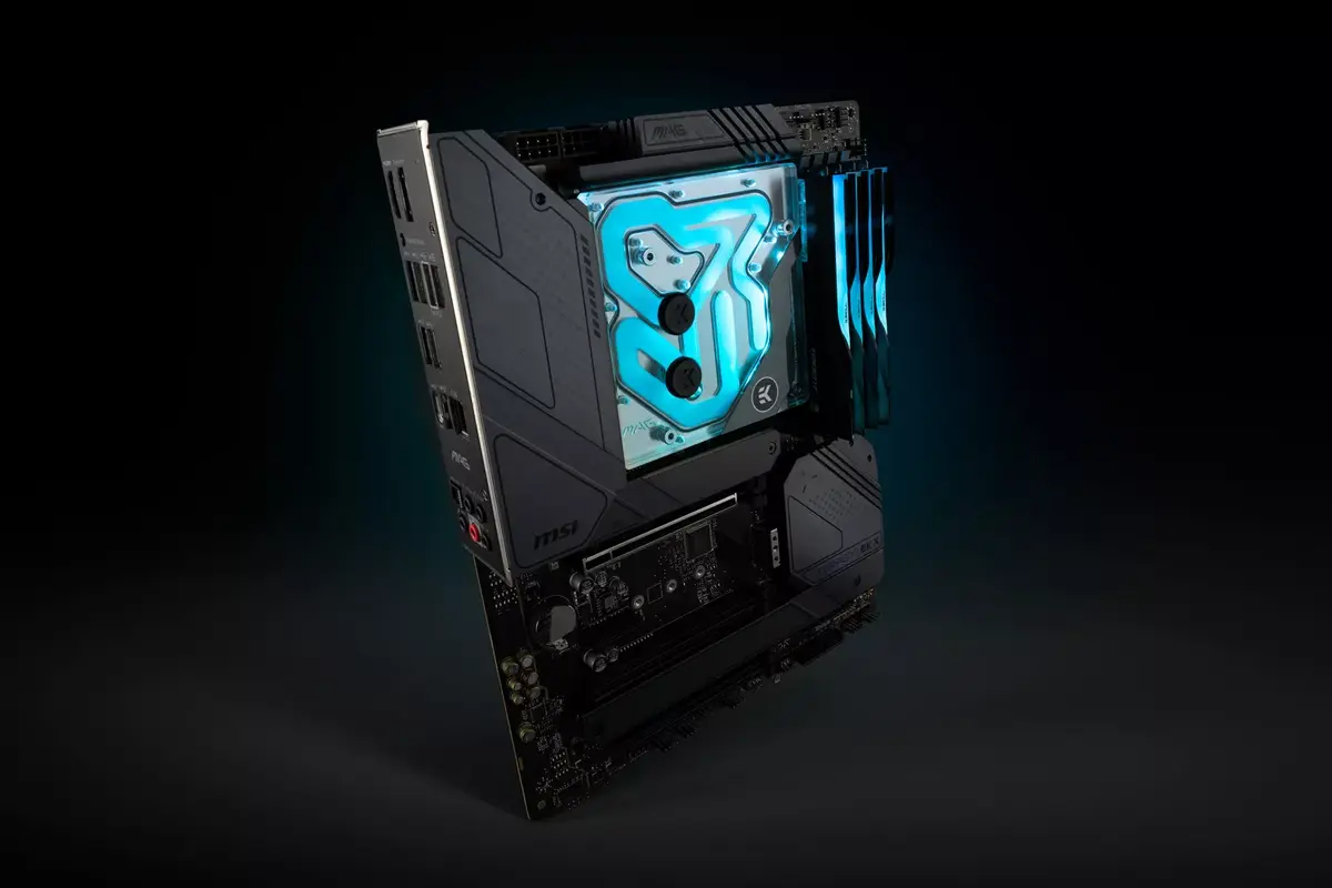 Water block + Heatsink EK Mana LiteBlock MAG Torpedo Z690 Photo 8