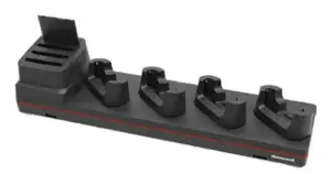 Honeywell CT30-5CB-UVN-BAT-0 uzlādes bāze mobilajiem datoriem ar piecām vietām, melnā krāsā