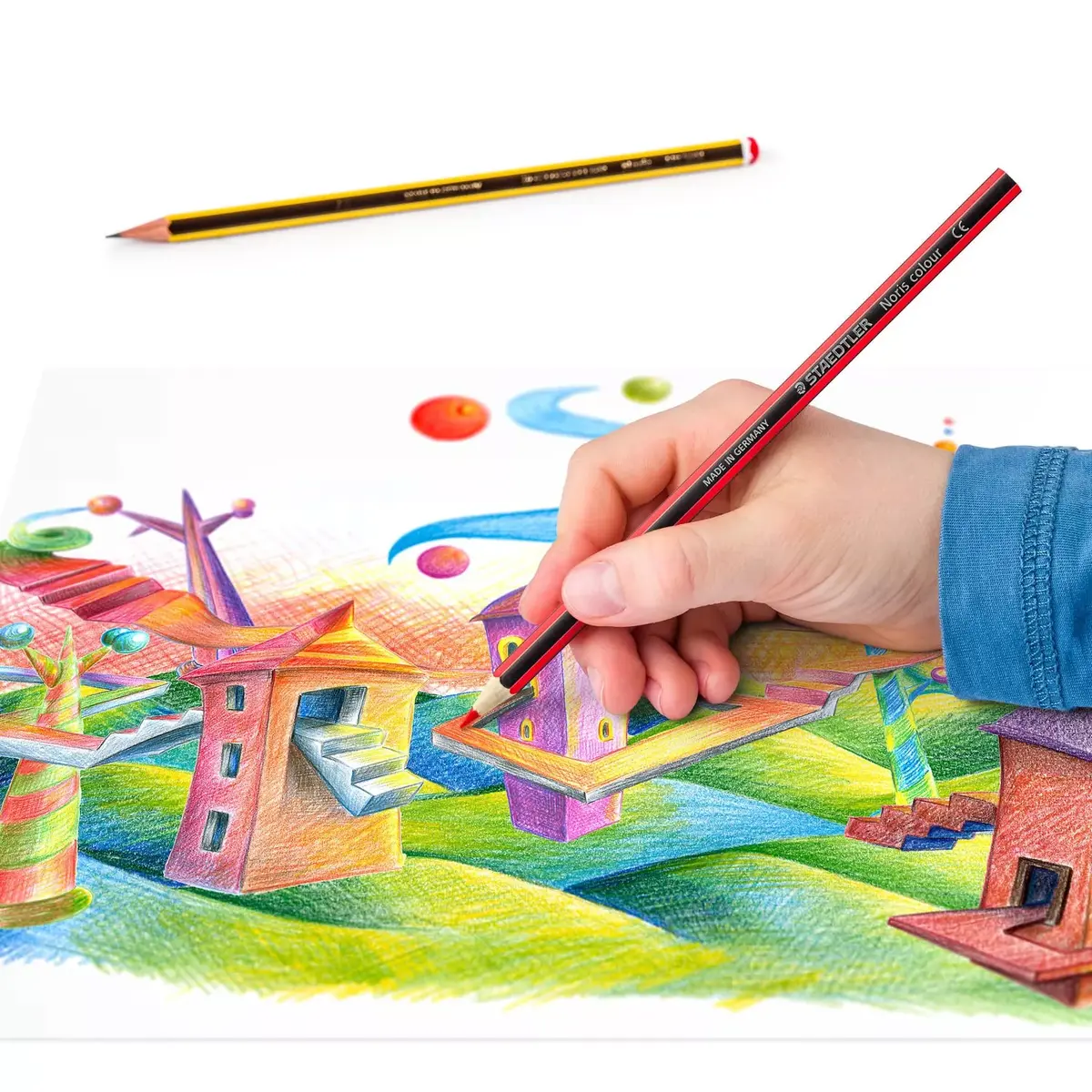 Krāsu zīmuļi Staedtler 185 SET9 Photo 3