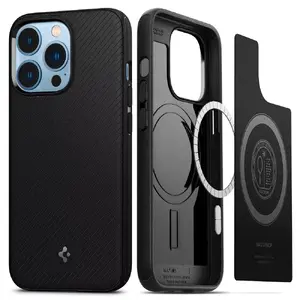 Чехол для смартфона Spigen ACS03281 Cover для iPhone 13 Pro, 6.1", PC+TPU, черный