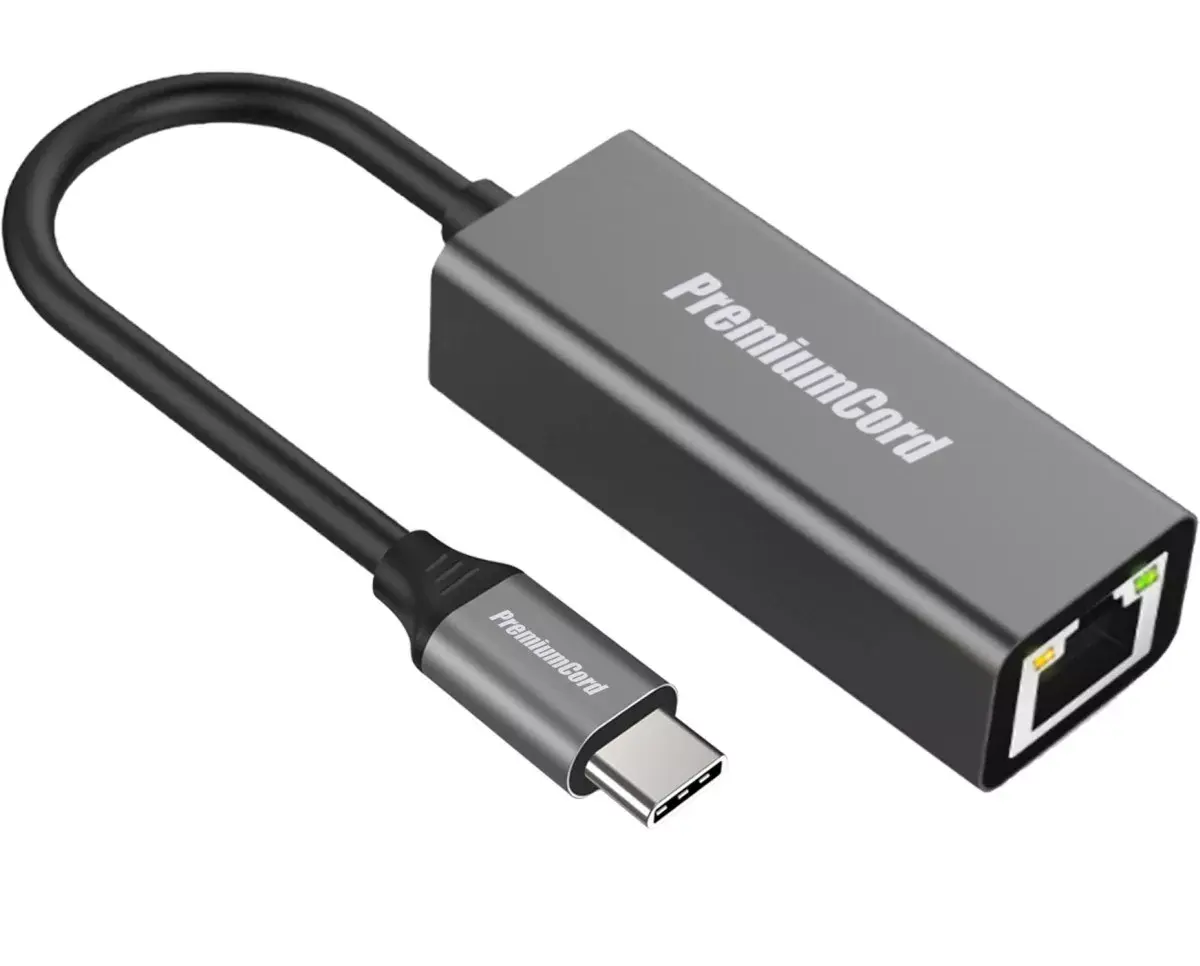 USB-C uz Gigabit Ethernet adapters PREMIUMCORD ku31ether02 Photo 1