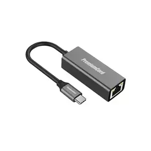 USB-C to Gigabit Ethernet Adapter PREMIUMCORD ku31ether02, USB-C network adapter, Gigabit Ethernet (1000 Mbps)