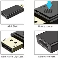 PREMIUMCORD адаптер DisplayPort на HDMI kportad24 Photo 8