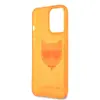 Karl Lagerfeld iPhone 13 Pro TPU Choupette Head Orange vāciņš Photo 4