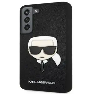 Чехол Karl Lagerfeld для Samsung Galaxy S22+ PU Saffiano чёрный