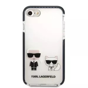 Чехол-накладка Karl Lagerfeld Karl&Choupette для iPhone 7, 8, SE 2020 и SE 2022, белый