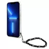 Case GUESS for Apple iPhone 13 — transparent PC, script & pearls Photo 5