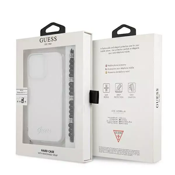 GUESS case for Apple iPhone 13 Pro — transparent PC Photo 8