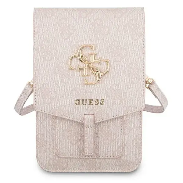Phone Bag GUESS GUWBG4GFPI Pink 4G Big Logo Photo 4