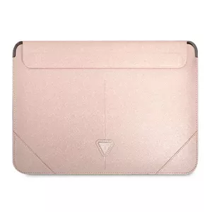 Чехол для ноутбука GUESS GUCS16PSATLP 16", Saffiano Triangle Logo, розовый, 0.62 кг