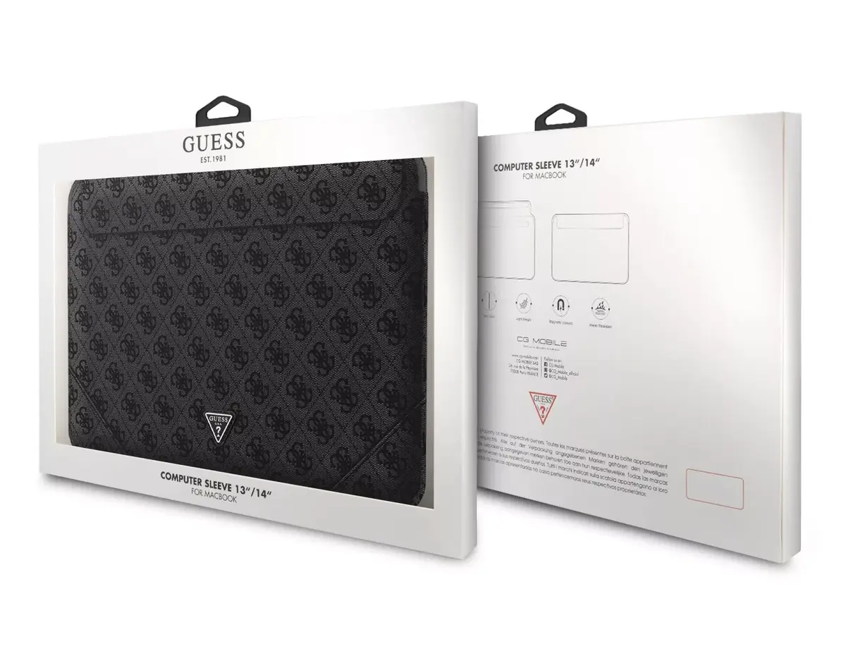 Laptop sleeve GUESS GUCS14P4TK 13/14-inch Photo 3