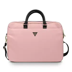 Сумка для ноутбука GUESS GUCB15NTMLLP для 16" ноутбуков, розовая, 0.56 кг