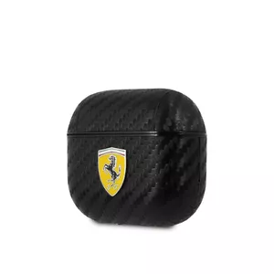 Ferrari FESA3CABK AirPods 3 vāciņš melns/ melns On Track PU Carbon