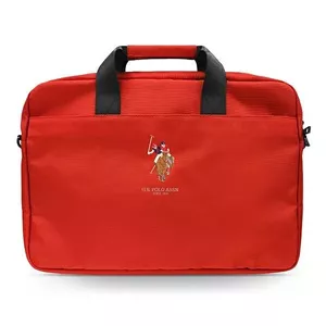 Portatīvā datora soma U.S. Polo ASSN USCB15PUGFLRE 16", sarkanā