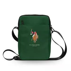 Planšetdatoru soma U.S. Polo ASSN USTB8PUGFLGN zaļa — piedurkne 8" planšetēm, mīksta aizsardzība