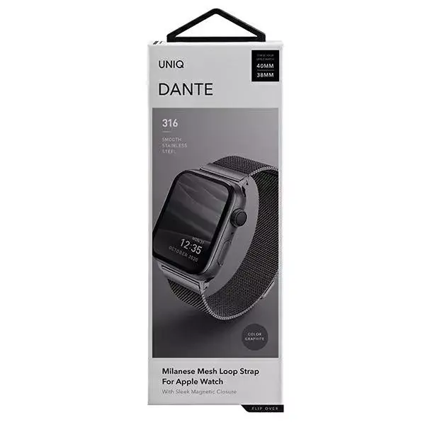 Uniq Dante ремешок из нержавеющей стали для Apple Watch 38/40/41 мм Photo 2