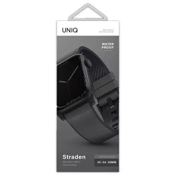 Uniq Straden кожаный гибридный ремешок для Apple Watch Photo 2