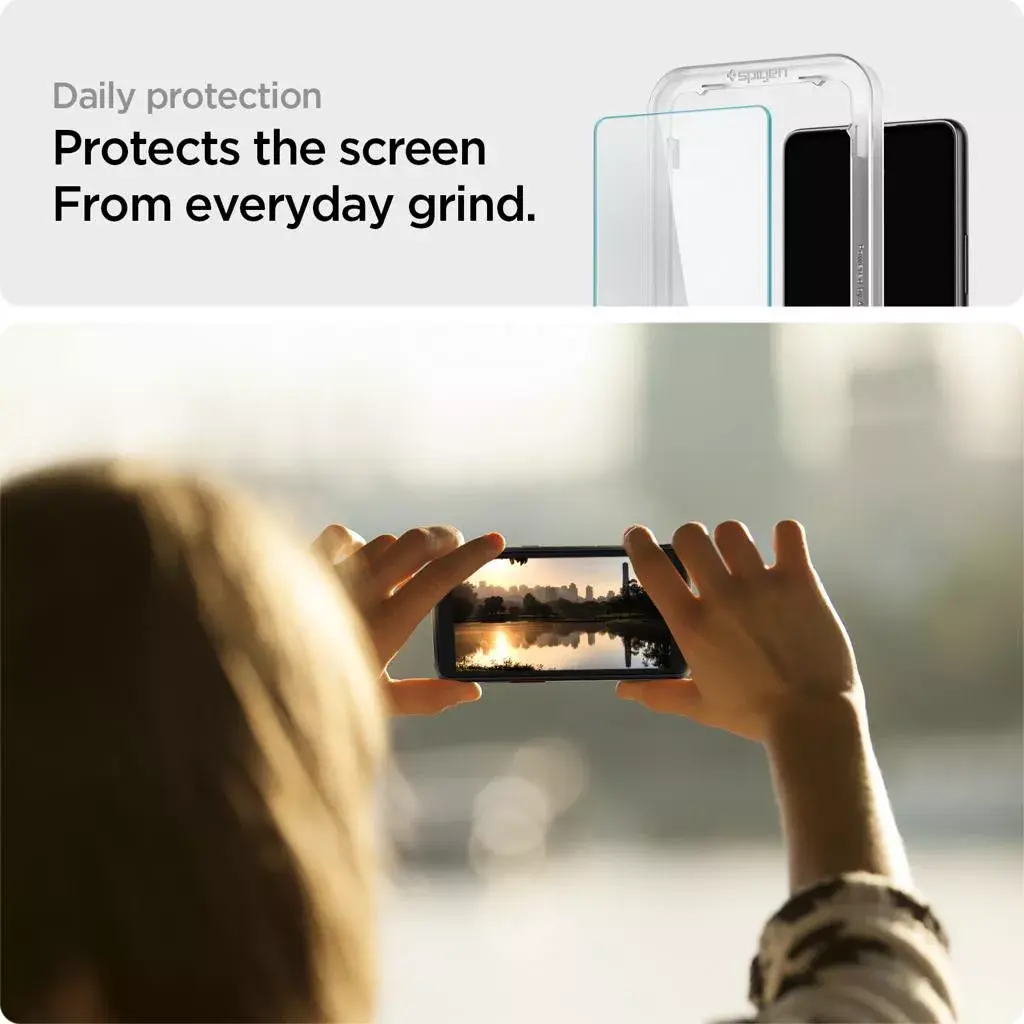 Ekrāna aizsargs Spigen AlignMaster GLAS.tR Samsung Galaxy A53 5G Photo 5