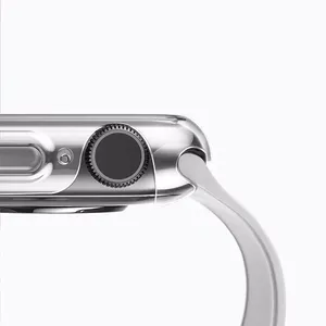 Protective case Uniq Garde for Apple Watch 40mm — compatible with Series 4/5/6/SE/SE2/SE3, smoked grey