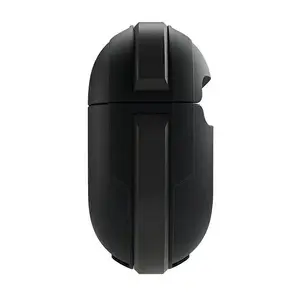 Aizsargvāciņš Uniq priekš AirPods 3 — Valencia Antimicrobial, Midnight Black