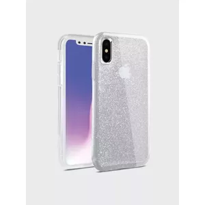 Uniq Clarion Tinsel чехол для мобильного телефона 16,5 cm (6.5") Крышка Серебристый, Белый