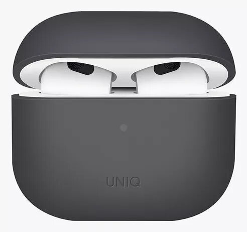 Lādētāja korpuss Uniq Lino UNIQ-AIRPODS(2021)-LINOGRY Polikarbonāts