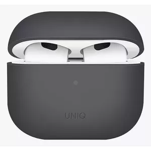Lādētāja korpuss Uniq Lino UNIQ-AIRPODS(2021)-LINOGRY Polikarbonāts Silikons Pelēks