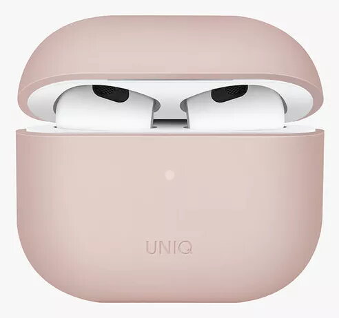 Lādētāja korpuss Uniq Lino UNIQ-AIRPODS(2021)-LINOPNK Polikarbonāts