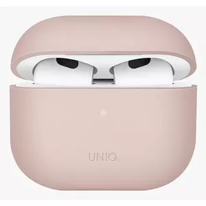 Lādētāja korpuss Uniq Lino UNIQ-AIRPODS(2021)-LINOPNK Polikarbonāts Silikons Rozā