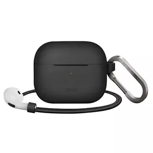 Uniq silikona aizsargmaciņš AirPods 3. paaudzei, tumši pelēks (charcoal)