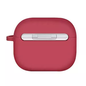 Silikona aizsargvāciņš AirPods 3 — Uniq Nexo ar ausu āķiem, koraļļu