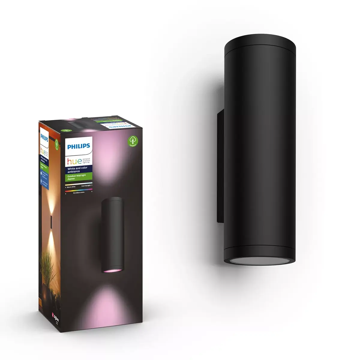 Āra sienas apgaismojums Philips Hue White and colour ambience Appear Photo 6