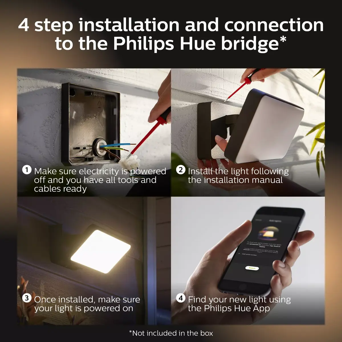 Philips Hue White Welcome Outdoor Floodlight Photo 7