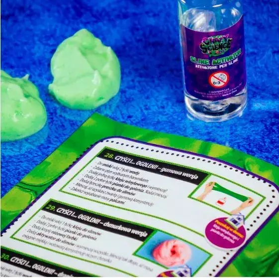 Liscianigiochi Science Kit Crazy Science Slime Chameleon Photo 5