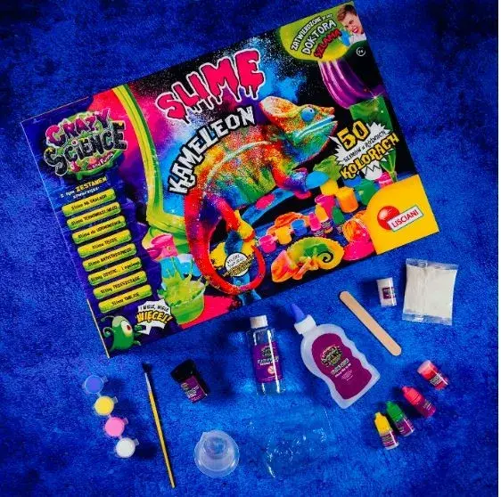 Liscianigiochi Science Kit Crazy Science Slime Chameleon Photo 15
