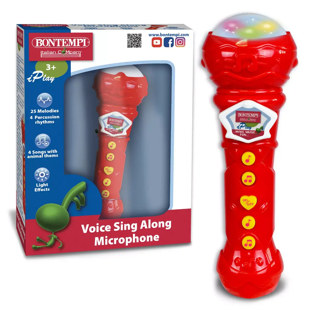 Игрушечный микрофон BonTempi Voice Sing-along Photo 3