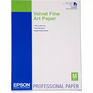 Epson Velvet Fine Art Paper, DIN A2, 260g/m²
