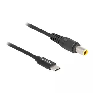 DeLOCK Laptop Charging Cable USB Type-C male to IBM 7.9 x 5.5 mm male 1.5m 20V 3A