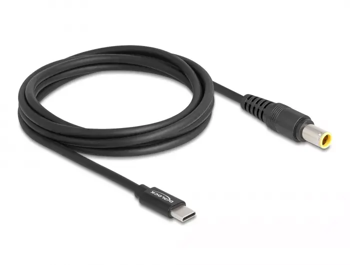 DeLOCK Laptop Charging Cable USB Type-C to IBM 7.9 x 5.5 mm Photo 2