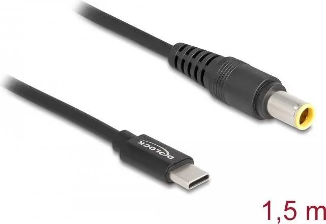 DeLOCK portatīvā datora uzlādes kabelis USB