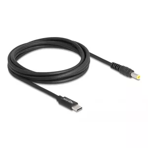 DeLOCK Laptop Charging Cable USB Type-C male to 5.5 x 2.5 mm male 1.5m 20V