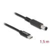 DeLOCK portatīvā datora uzlādes kabelis USB Type-C uz Dell 7.4 x 5.0 mm Photo 2