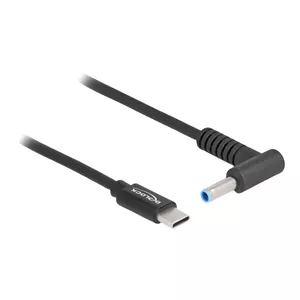 Кабель зарядки для ноутбука DeLOCK USB Type-C male к HP 4.5 x 3.0 mm male 1.5м 20V 3A
