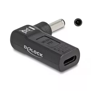 DeLOCK Adapter USB Type-C female to Dell 4.5x3.0mm male 90° angled