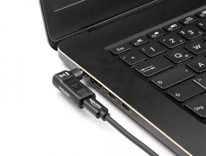 DeLOCK Adapter USB Type-C female to HP 4.5 x 3.0 mm male Photo 3