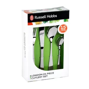 Russell Hobbs BW031302EU7 Набор столовых приборов London 24шт