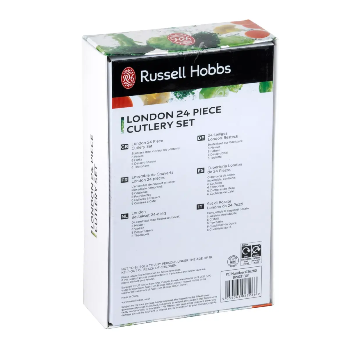 Набор столовых приборов Russell Hobbs BW031302EU7 Photo 8