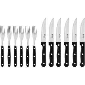 Russell Hobbs RH000431EU Steak knife and fork set 12pcs black