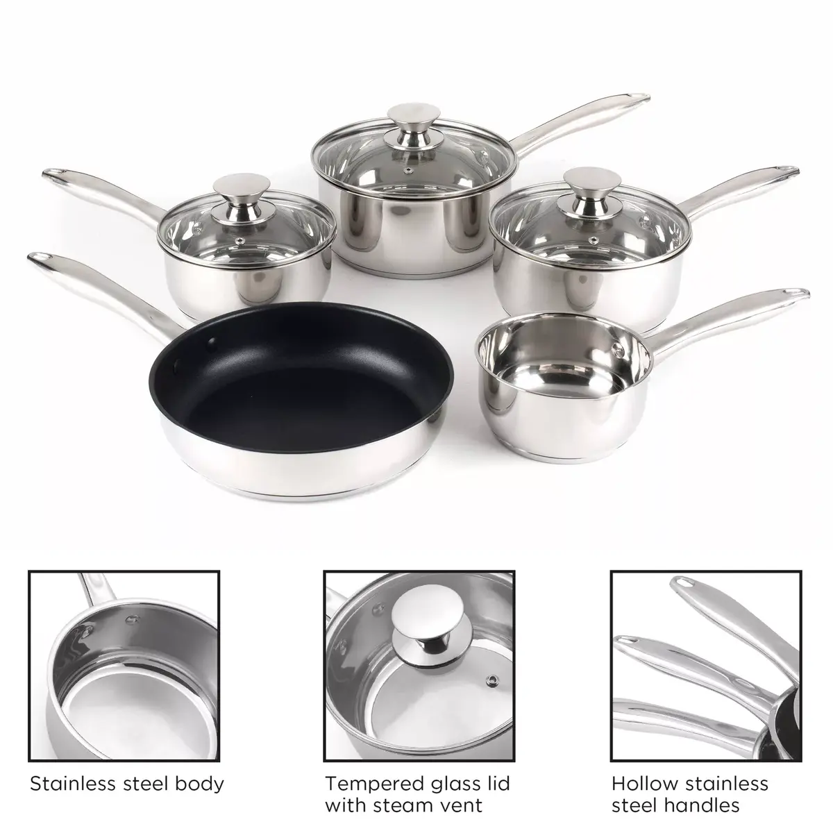 Набор посуды Russell Hobbs BW06572EU72 — 5 предметов Photo 4