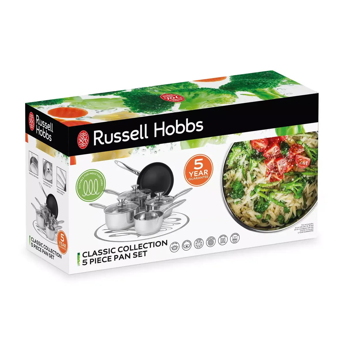 Набор посуды Russell Hobbs BW06572EU72 — 5 предметов Photo 10